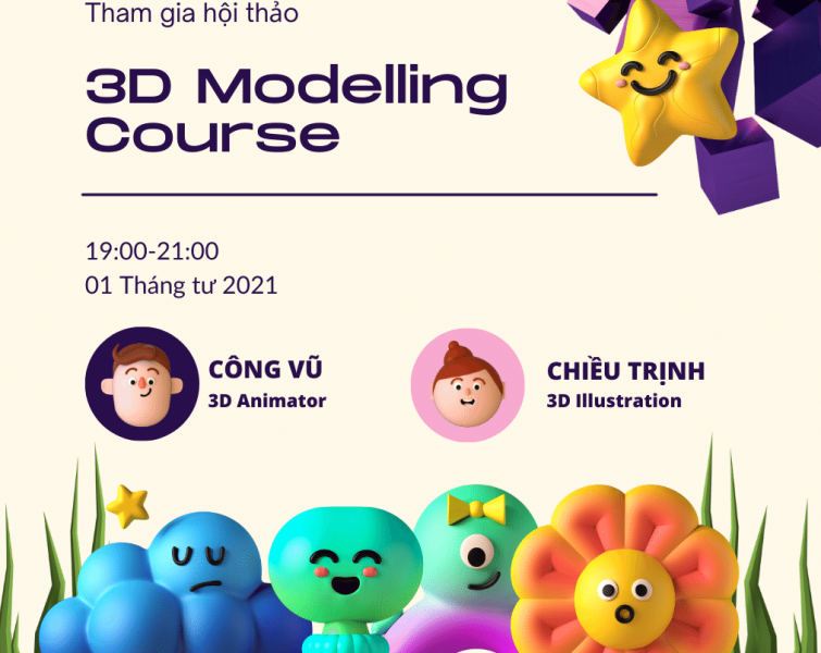 Khóa học thiết kế 3D Modelling nâng cao